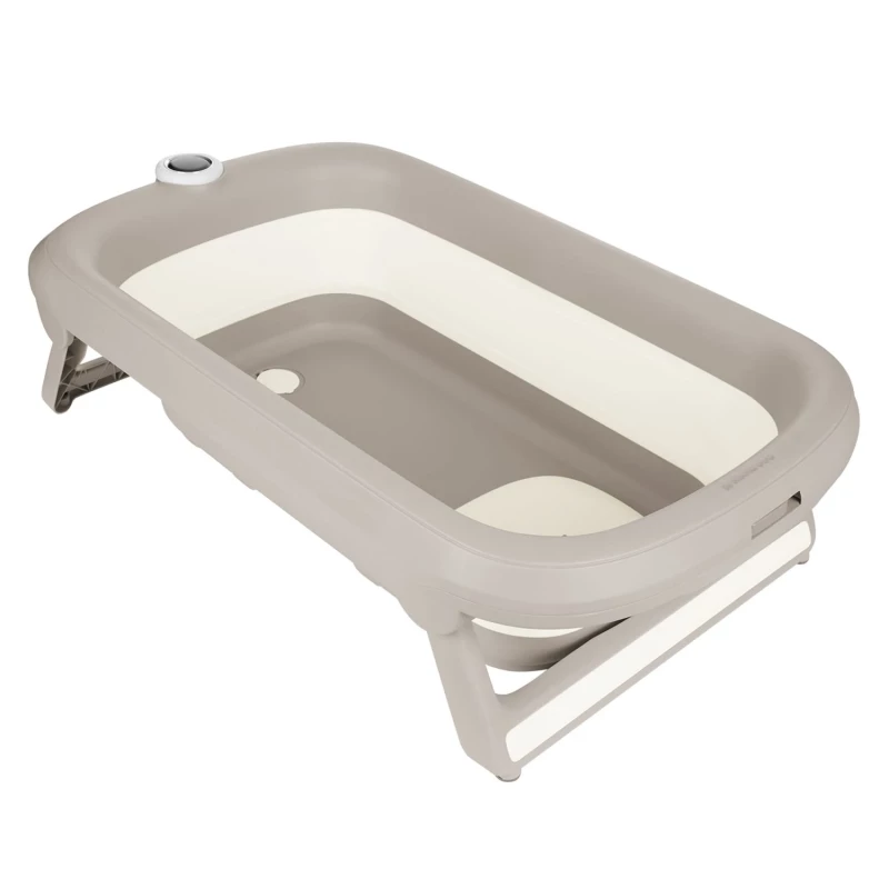 Cadita pentru copii PM CADITA PLIABILA CU TERMOMETRU KIKKABOO RIO GREY