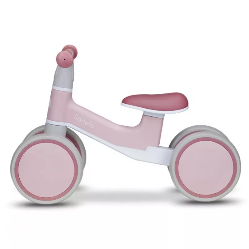 Bicicleta fara pedale PM BEGOVEL LIONELO VILLY PINK ROSE