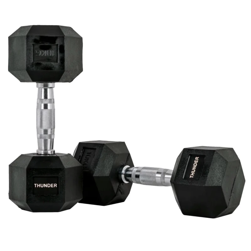 Гантель THUNDER HEXAGONAL DUMBBELLS 10KG