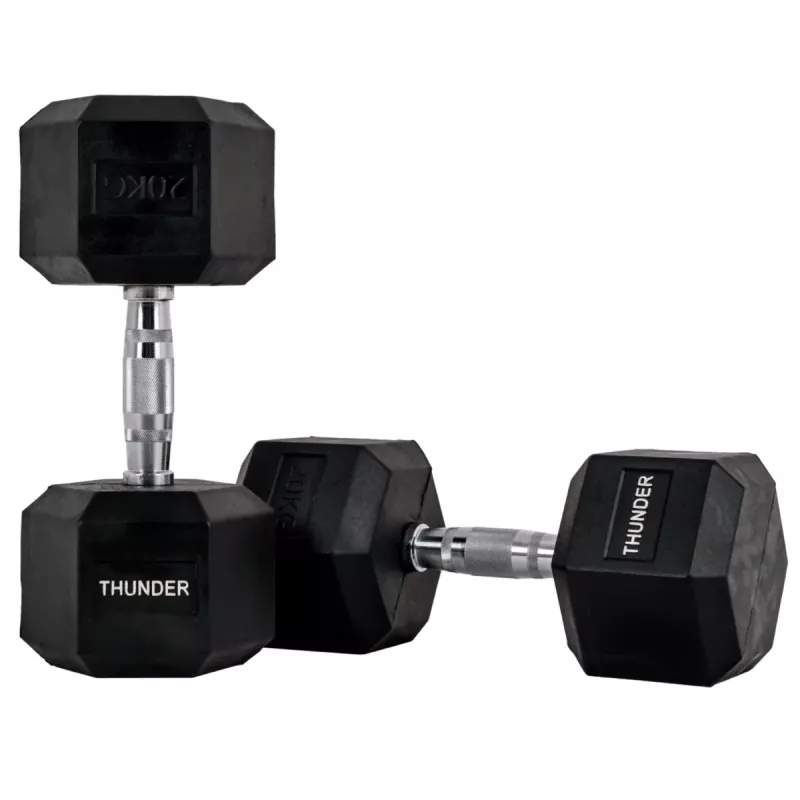 Гантель THUNDER HEXAGONAL DUMBBELLS 20KG