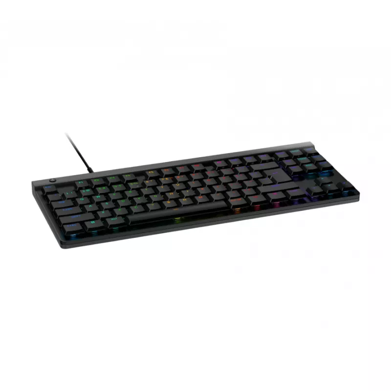 Gaming keyboard LOGITECH GAMING KEYBOARD  G515 TKL, MECHANICAL, THIN, LOW-PROFILE, GL TACTILE SW, DOUBLE-SHOT PBT, MACRO, RGB, 1.8M, USB, EN, BLACK