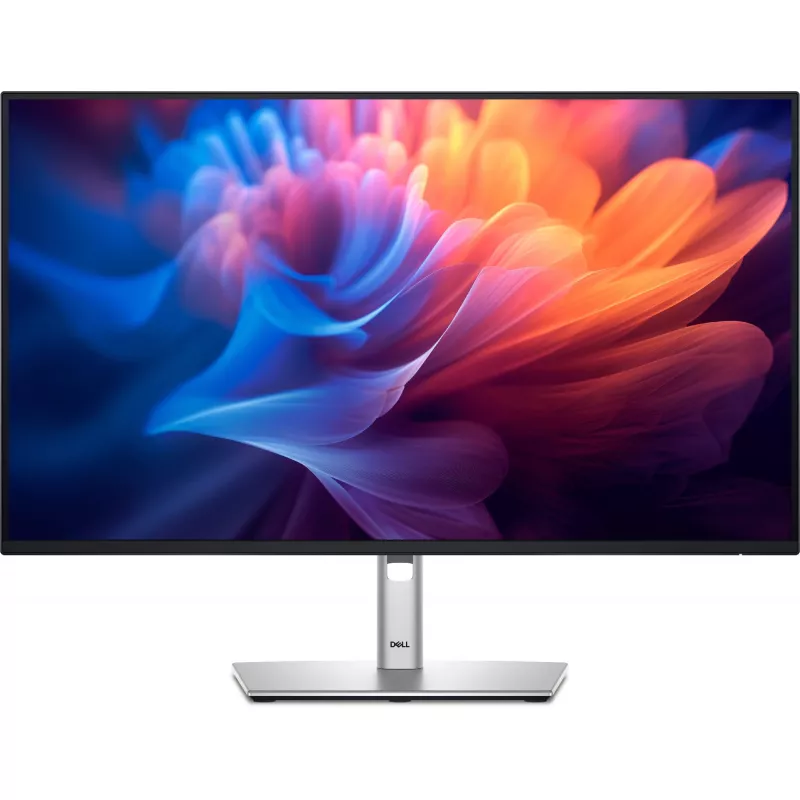 Monitor DELL 27.0”  IPS LED P2725HE ULTRATHIN BEZEL BLACK/SILVER (5MS, 1000:1, 300CD,1920X1080, 178°/178°, VGA, DISPLAYPORT IN/OUT, HDMI, USB-C (DATA, VIDEO, POWER), LAN (RJ-45), USB HUB: 3 X USB3.2, PIVOT, HEIGHT-ADJUSTABLE, VESA)