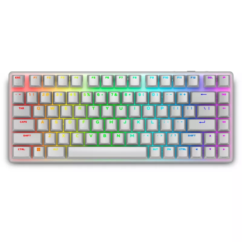 Gaming keyboard DELL ALIENWARE PRO WIRELESS GAMING KEYBOARD - US (QWERTY) (LUNAR LIGHT)