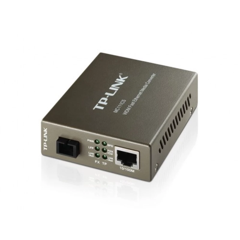 Media convertor TP-LINK MC111CS, SC converter,  Full Duplex,  20km