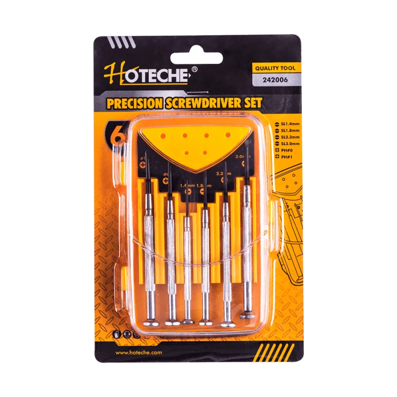 Set de surubelnite NovumGr НАБОР ОТВЕРТОК ДЛЯ ТОЧНОЙ РАБОТЫ 6 ШТ HOTECHE