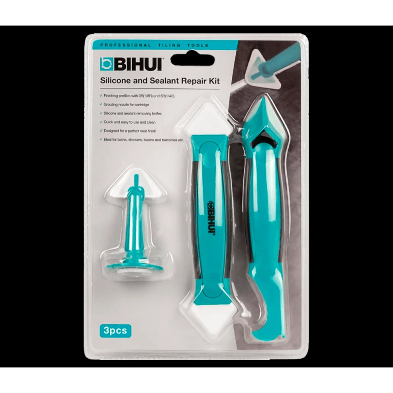 Spaclu pentru pereti NovumGr НАБОР ШПАТЕЛЕЙ ДЛЯ ЗАТИРКИ ГЕРМЕТИКА 3 ШТ. STARK3 BIHUI