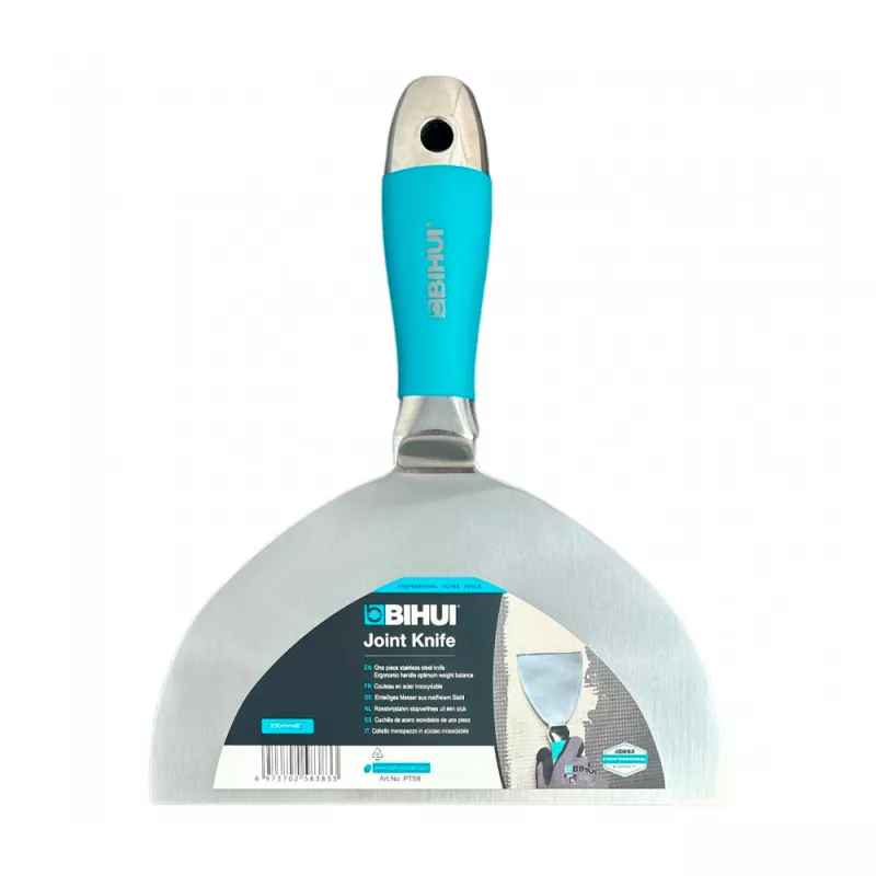 Spaclu pentru pereti NovumGr ШПАТЕЛЬ НЕРЖ. СТАЛЬ 8" 200MM PTS8 BIHUI