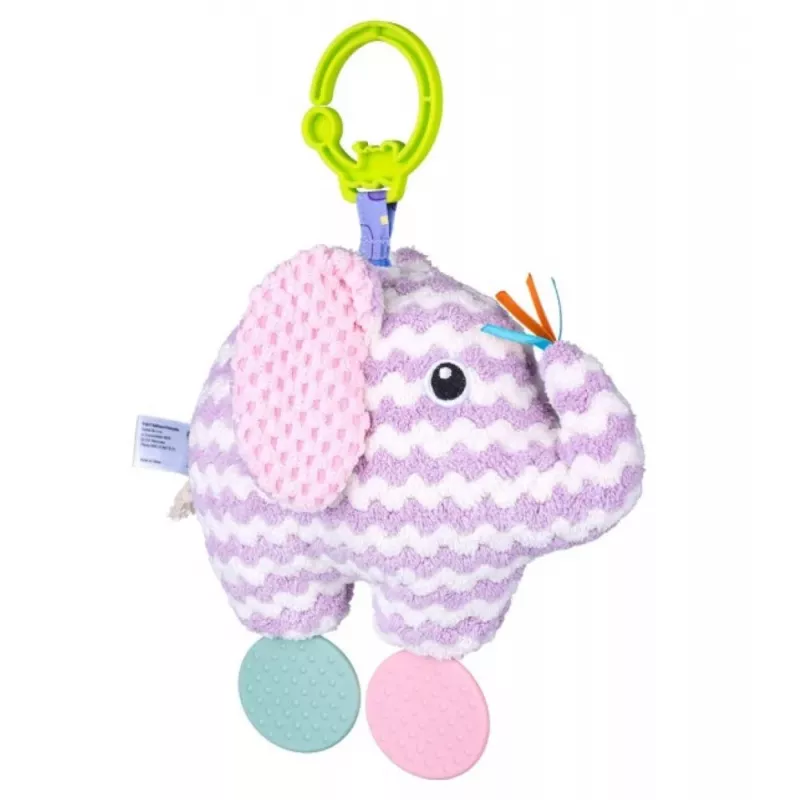 Accesorii pentru carucior PM JUCARIE CARUCIOR MONI BALI BAZOO 80425 KNIT ELEPHANT