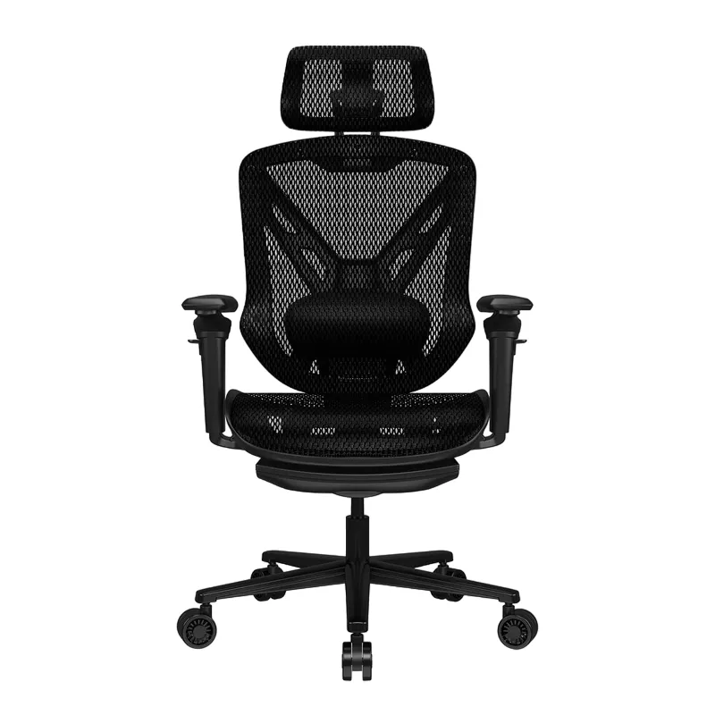Fotoliu Gaming Cougar OFFICE CHAIR  SPEEDER BLACK, USER MAX LOAD UP TO 120KG / HEIGHT 155-190CM, RETRACTABLE FOOTREST