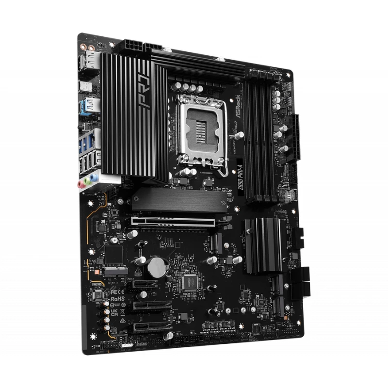 Placa de baza ASROCK Z890 PRO-A ATX, LGA1851, 4x DIMM 5600 MHz DDR5, MAX: 256GB