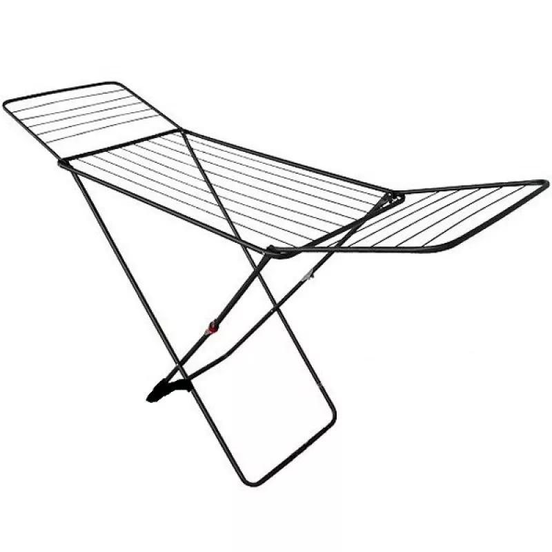 Uscator de rufe EuroGold USCATOR DE RUFE STABILO 18 M D0503SE, 128 X 55 X 4 CM, 18 M, MAX. 15 KG, FOLDABLE WINGS, BLACK