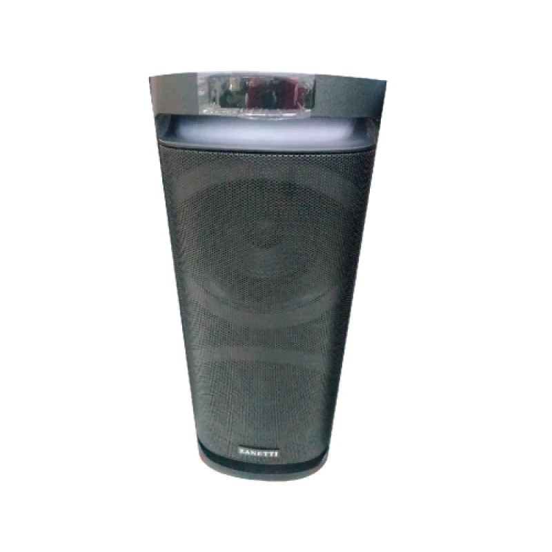 Boxa ZANETTI АКТИВНАЯ АКУСТИКА BOX 17 MM 2X6-ДЮЙМОВЫХ/BLUETOOTH/USB/TF/FM/REC/ПУЛЬТ ДИСТАНЦИОННОГО УПРАВЛЕНИЯ/БАТАРЕЯ 12 В 5,5 АЧ/ВХОД AUX/ДВА ВХОДНЫХ РАЗЪЕМА ДЛЯ МИКРОФОНА/ОДИН БЕСПРОВОДНОЙ МИКРОФОН.