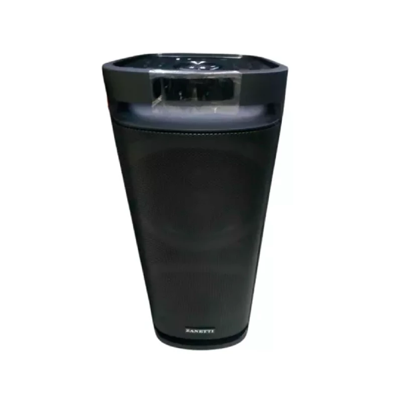 Boxa ZANETTI АКТИВНАЯ АКУСТИКА BOX 18 MM 2X8-ДЮЙМОВЫХ/BLUETOOTH/USB/TF/FM/REC/ПУЛЬТ ДИСТАНЦИОННОГО УПРАВЛЕНИЯ/БАТАРЕЯ 12 В 7,5 АЧ/ВХОД AUX/ДВА ВХОДНЫХ РАЗЪЕМА ДЛЯ МИКРОФОНА/ОДИН БЕСПРОВОДНОЙ МИКРОФОН.