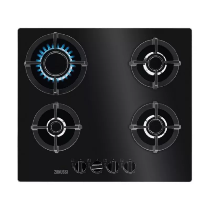 Plita incorporabila cu gaz ZANUSSI ZGO68410BA, Black
