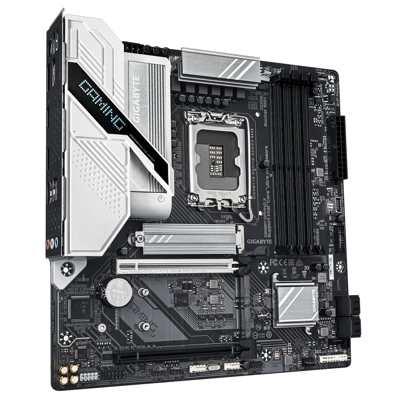 Placa de baza GIGABYTE Z890M GAMING X MATX, LGA1851, 4x DIMM 5600 MHz DDR5, MAX: 256GB