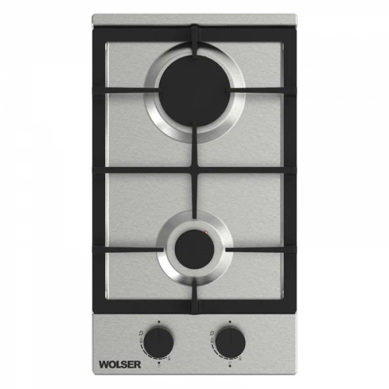 Plita incorporabila cu gaz WOLSER WL-BRD 6202 INOX FFD, Inox