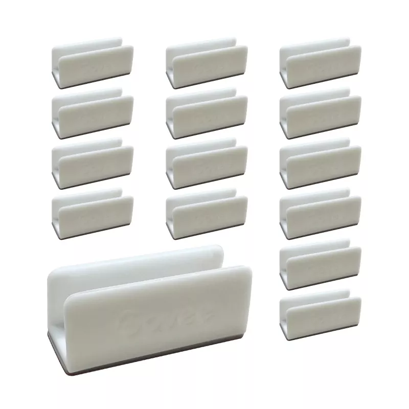 Bracket for Light Strip GOVEE NEON ROPE LIGHT 2 BRACKET, 20 pcs in one pack, White, Plastic