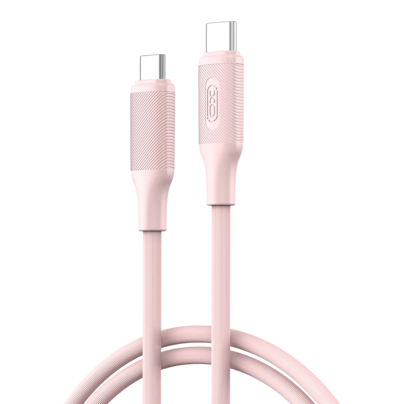 Кабель XO Type-C to Type-C Cable XO, PD fast charging 60W, NB-Q265B, Pink