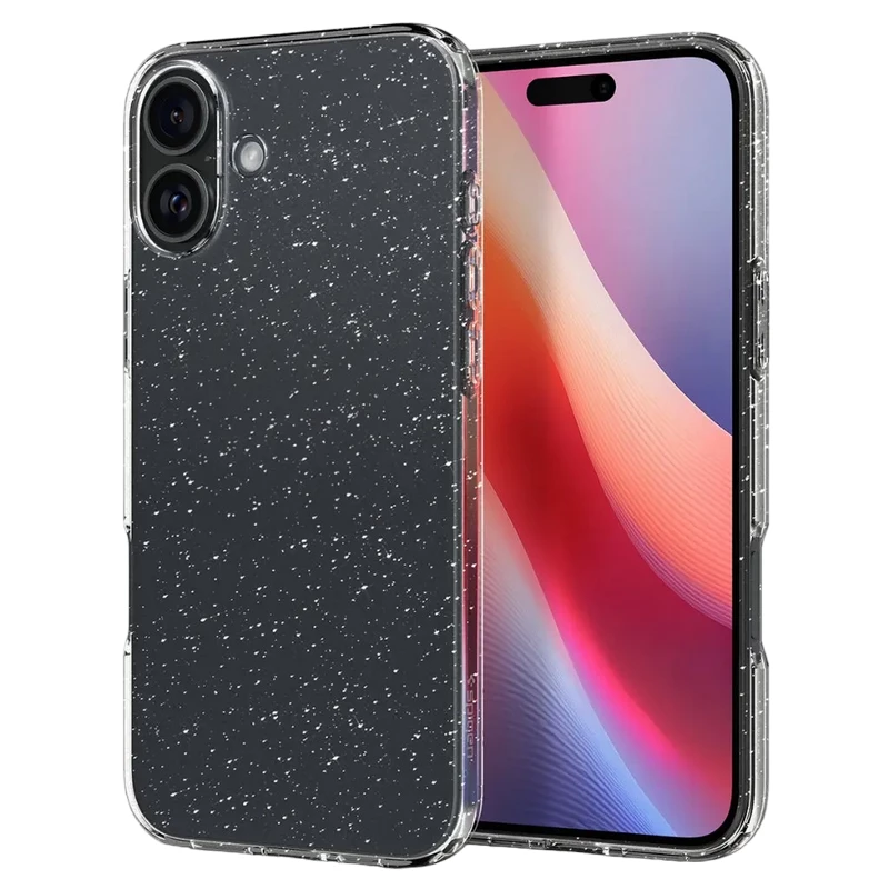 Husa Spigen IPHONE 16 PLUS, LIQUID CRYSTAL, GLITTER CRYSTAL