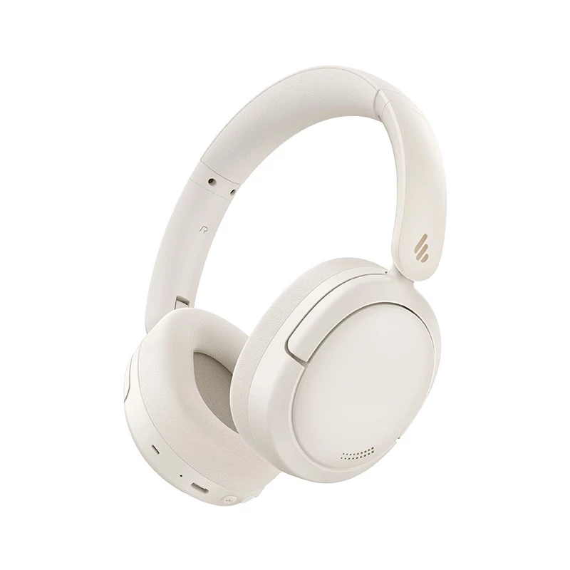 Casti cu fir si microfon EDIFIER W800BT PRO IVORY WIRELESS OVER-EAR HEADPHONES, BLUETOOTH V5.4, ANC,  AAC/SBC, 40MM DYNAMIC DRIVER, UP 45 HOURS PLAYTIME, FAST CHARGE, USB-C (AUDIO),  CONNECT APP, FOLDABLE