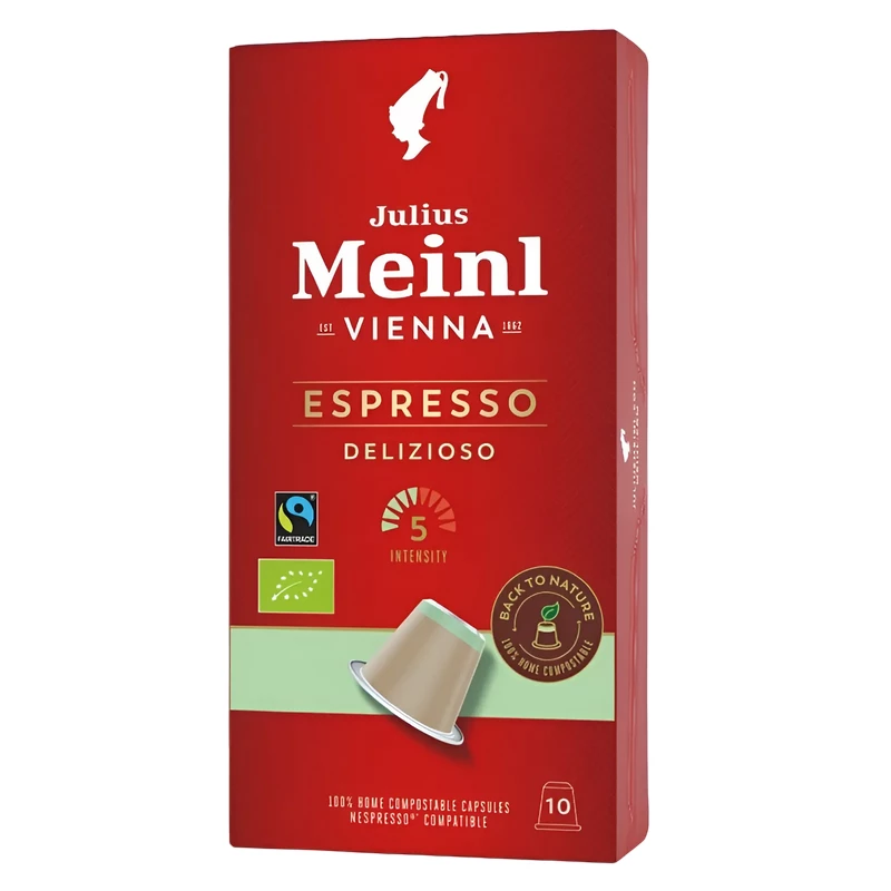 Cafea in capsule Julius Meinl Coffee Julius Meiln Comp Espresso Delicioso 10 buc.(capsule)
