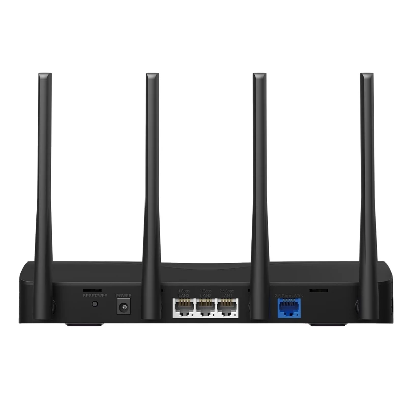 Router wireless MERCUSYS WI-FI 7 DUAL BAND  ROUTER, "MR27BE", 3600MBPS, OFDMA, MLO, 1X2.5G WAN, 1X2.5G LAN, 2XGBIT LAN, EASYMESH