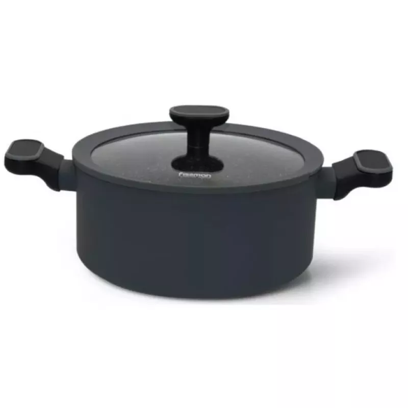 Cratita cu capac FISSMAN LAURA 14476 3.0 L (20X10.5)+CAPAC STICLA