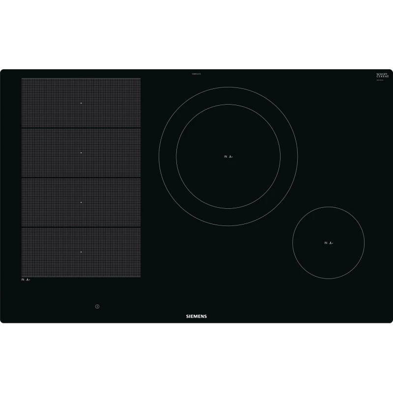 Plita incorporabila cu inductie SIEMENS EX801LEC1E, Black