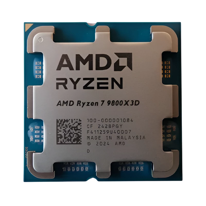 Procesor AMD CPU  RYZEN 7 9800X3D (4.7-5.2GHZ, 8C/16T, L2 8MB, L3 98MB, 5NM, 120W), SOCKET AM5, TRAY