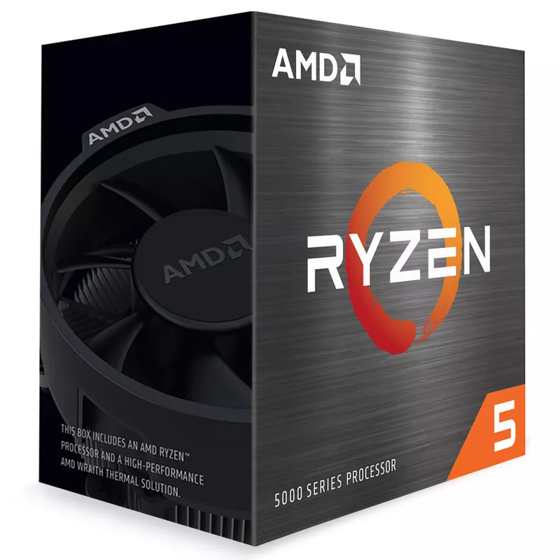 Procesor AMD RYZEN™ 5 4500, SOCKET AM4, 3.6-4.1GHZ (6C/12T), 3MB L2 + 8MB L3 CACHE, NO INTEGRATED GPU, 7NM 65W, UNLOCKED, TRAY