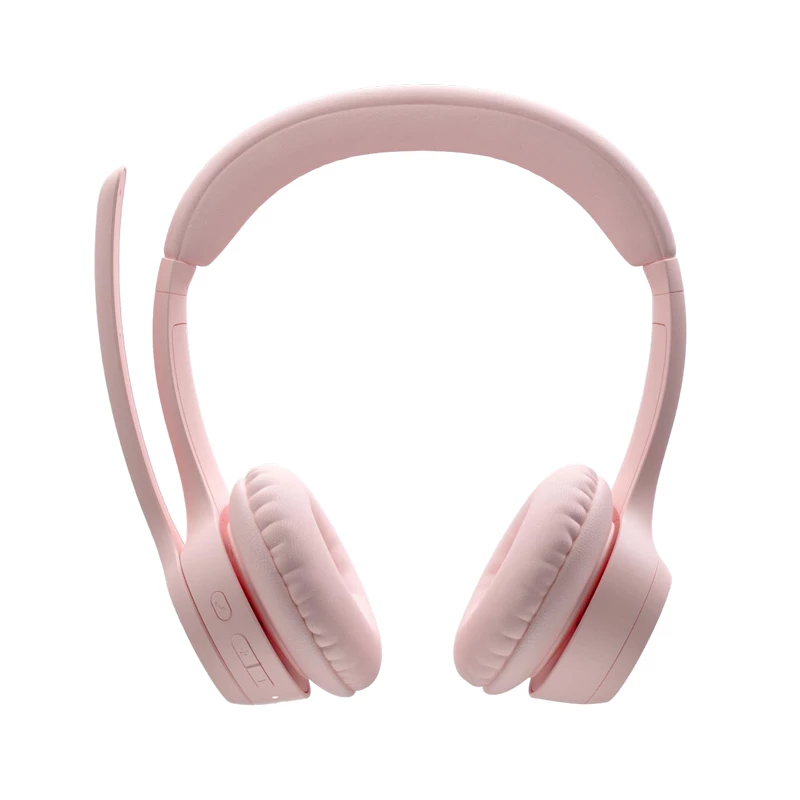 Беспроводные наушники LOGITECH Wireless Headset Logitech Zone 300, 30mm driver, 50-20kHz, 96db, Built-in battery, up to 16h, Dual noise-canceling mics, Bluetooth, Rose