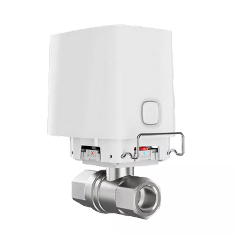 Supapă de apă wireless Ajax WIRELESS SECURITY WATER VALVE "WATERSTOP", 1/2" (DN 15), WHITE
