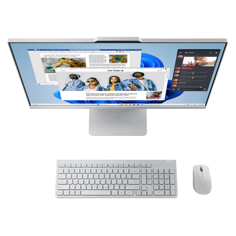 PC All-in-One LENOVO AIO IDEACENTRE 3 27ARR9 CLOUD GREY, (27" FHD IPS 300nits Ryzen 3 7335U  3.0-4.3GHz, 8GB, 512GB, No OS)