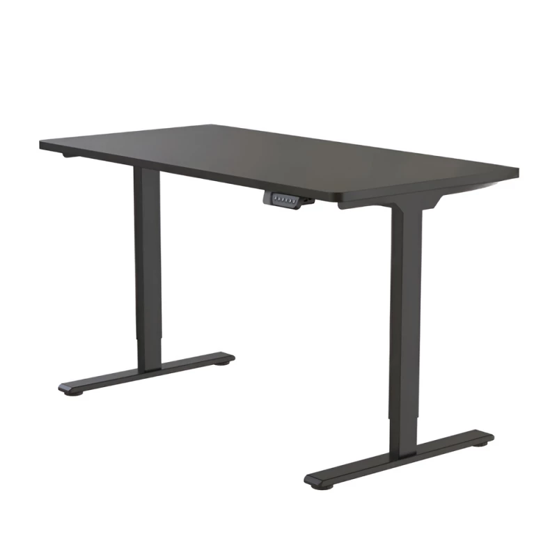 Masa de birou FLEXISPOT ADJUSTABLE DESK ET262, BLACK (CAPACITY:100KG,HEIGHT ADJ:70CM-119CM,DESK TOP WIDTH:110CM-148CM,SPEED: 25MM/S),(WITHOUT TABLE TOP) ET262-BK