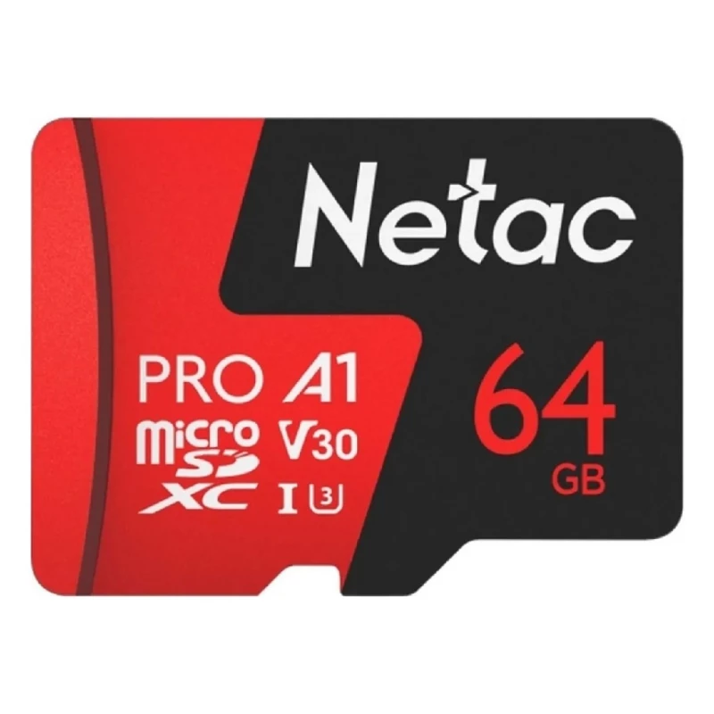 Card de memorie Netac Netac MicroSD P500 Extreme Pro 64GB NT02P500PRO-064G-S