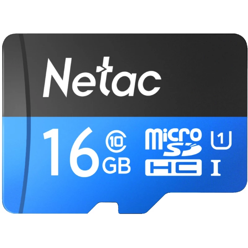 Card de memorie Netac Netac MicroSD P500 Standard 16GB, w/SD adapter NT02P500STN-016G-S