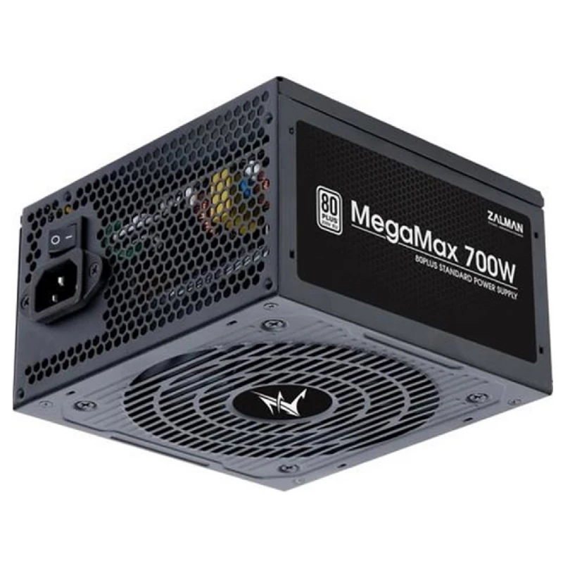 Блок питания ПК ZALMAN PSU  700-TXII MEGAMAX (700W),80+,APFC,120MM,24+(4+8),6XSATA,4XPCIE,+4,1XFDD ZM700-TXII