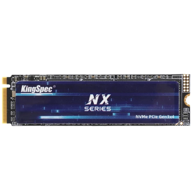 SSD KingSpec M.2 NVMe SSD 256GB KingSpec NX-256GB 2280, Interface PCIe4.0 x4, M2 Type 2280 form factor, Sequential Reads/Writes 3400MB/s / 3100MB/s, 4KB Random Read 330K IOPS, 4KB Random Write 250K IOPS, 3D NAND Flash TLC. NX-256GB