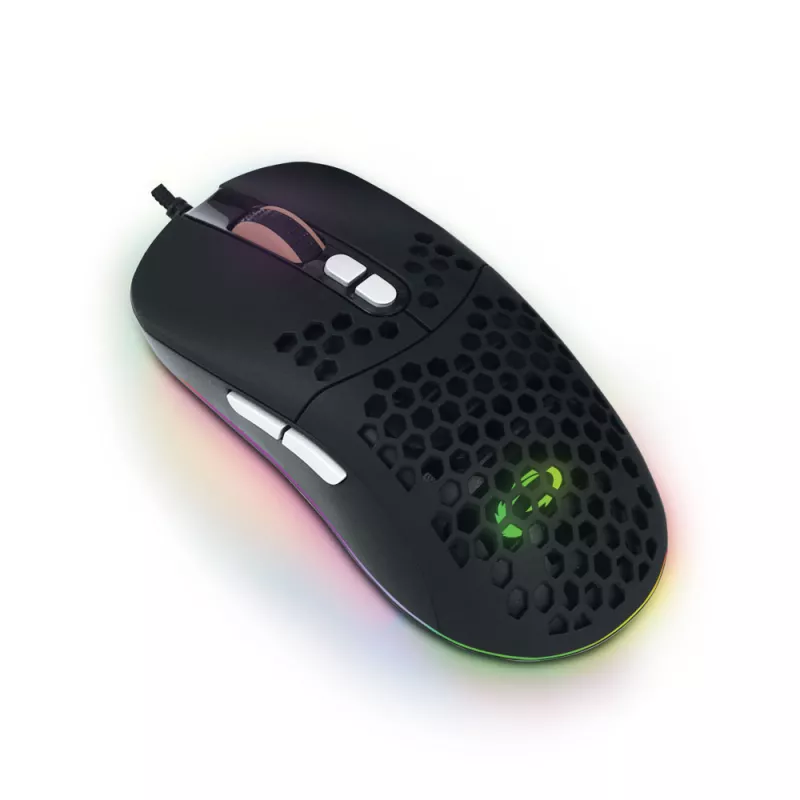 Gaming Mouse ESPERANZA MOUSE  HYDRUS EGM702, GAMING MOUSE, 7200DPI, OPTICAL SENSOR, 7D RGB, TEFLON, 7 BUTTONS, USB BRAIDED CABLE