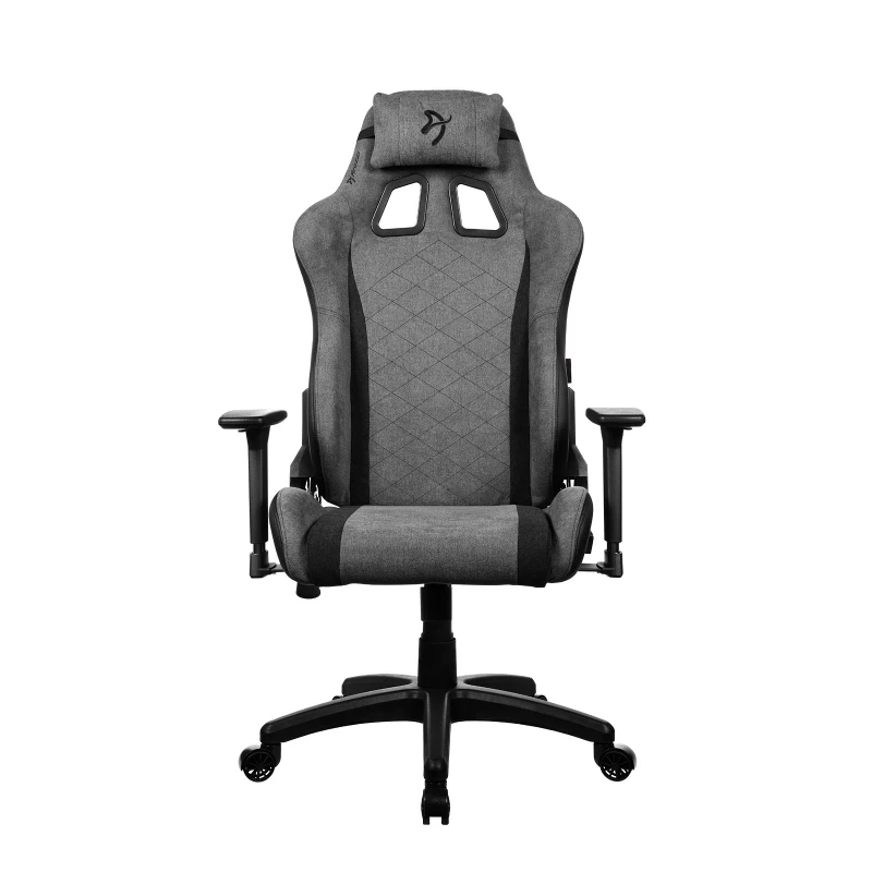 Fotoliu Gaming AROZZI GAMING/OFFICE CHAIR  AVANTI SOFTFABRIC, ASH, MAX WEIGHT UP TO 120KG, 3D ARMRESTS, ROCKING FUNCTION THAT TILTS THE SEAT AND BACKREST UP TO 12°, HEAD AND LUMBER CUSHIONS, METAL FRAME, NYLON WHEELBASE , GAS LIFT 4 CLASS