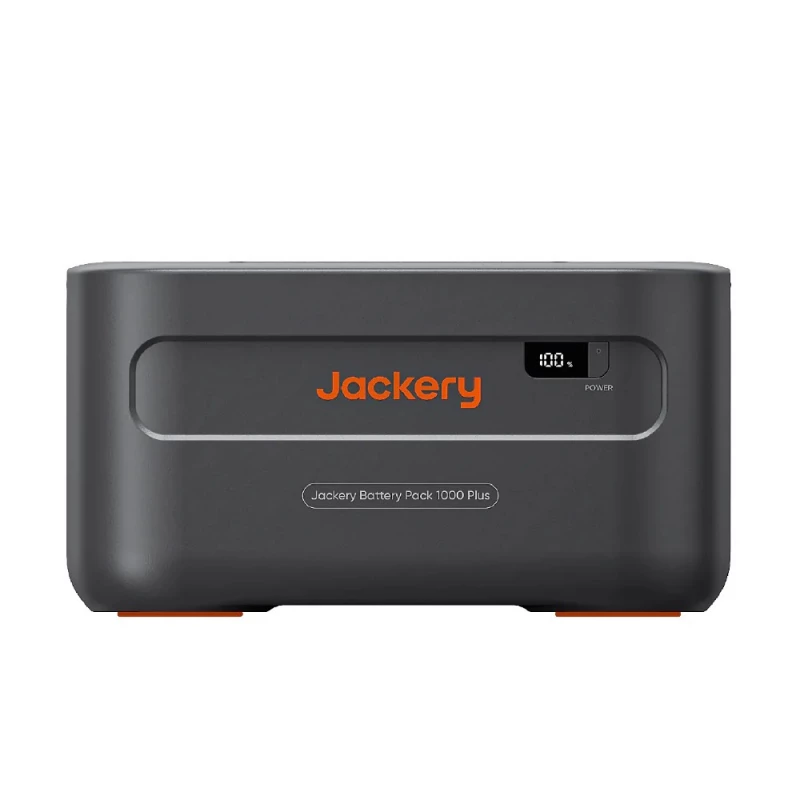 Power Station Jackery ”EXPLORER 1000 PLUS” BATTERY PACK, CAPACITY: 1264WH, 4000 CYCLES LIFEPO4, WEIGHT:10.2KG,  35.6X26X19.8CM, COMPATIBLE WITH  ”EXPLORER 1000 PLUS”, BLACK/ORANGE