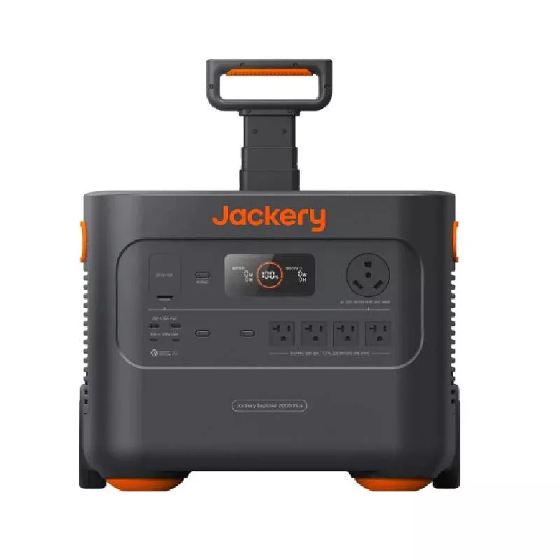 Мобильная электро-станция Jackery Jackery ”Explorer 2000 Plus” Portable Power Station, Capacity: 2042.8Wh, AC Output: 3000W, LCD, 2* USB-A, 2*USB-C, 3*AC Output, 1 Car port, DC Output, 4000 Cycles LiFePO4, Jackery APP, Weight:27.9kg, 373,6x473x359,4mm, Charge 0-100% in 1.7 Hour, Blac