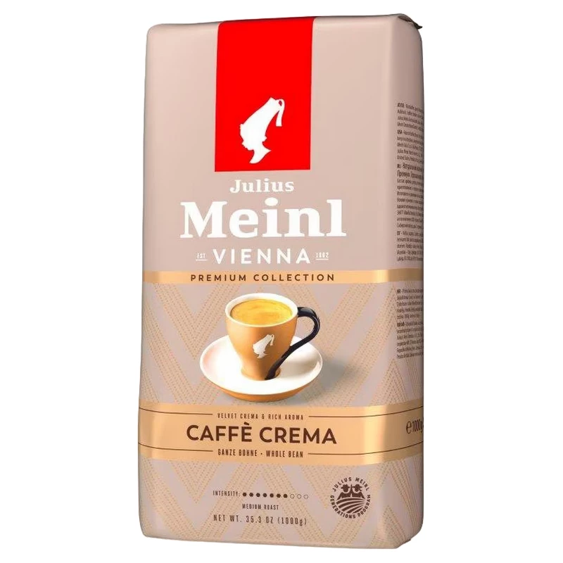 Cafea boabe Delonghi COFFEE JULIUS MEILN PREMIUM COLLECTION CAFFE CREMA 1KG (BOABE)