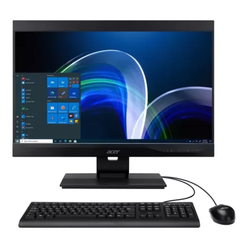 PC All-in-One HP ALL-IN-ONE  PROONE 240 G10 23.8" IPS FHD (1920X1080), INTEL CORE I3-N300 OCTA CORE (UP TO 3.8GHZ, 6MB), INTEL IRIS XE GRAPHICS, RAM 8GB DDR4, SSD 256GB,  125 WHITE WIRED KEYBOARD & MOUSE, GREUTATE 5.37 KG, FREE DOS