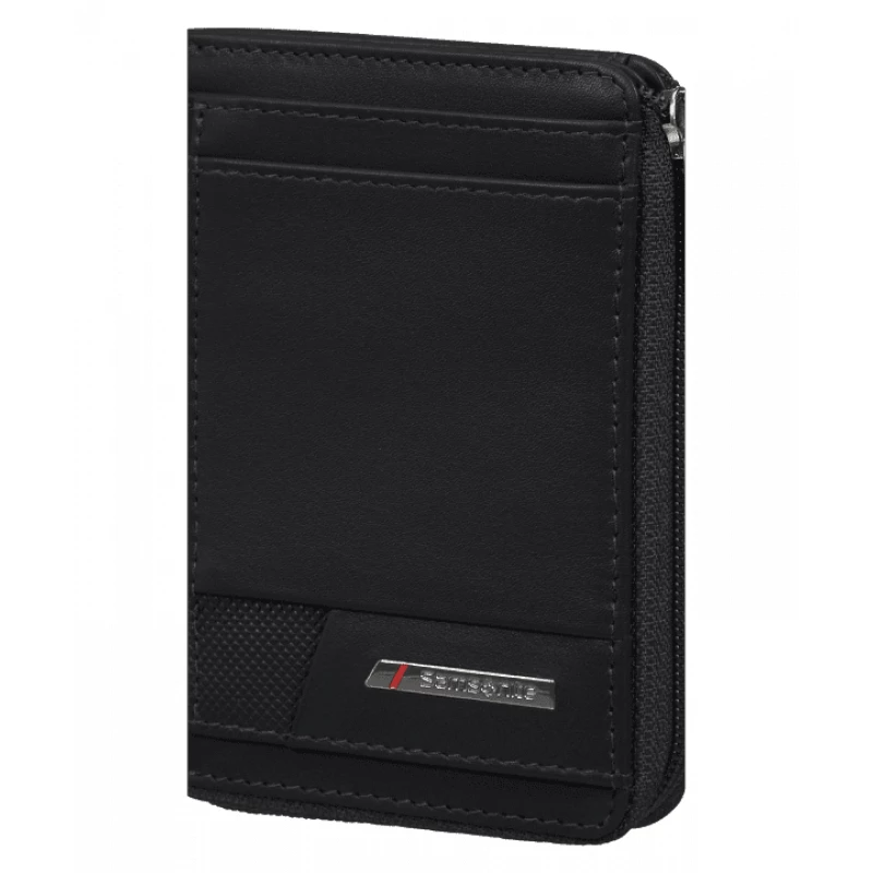 Breloc pentru cheii Samsonite PRO-DLX 6-PORTMONEU PENTRU BARBATI  SLG-722 - 8CC H S+2 FERMUAR NEGRU