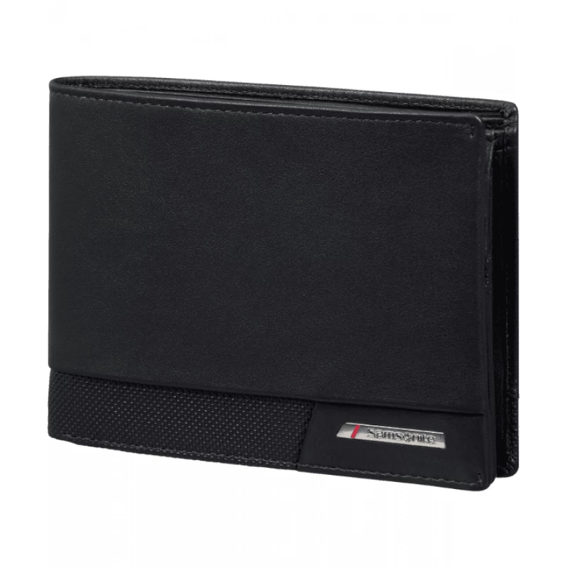 Breloc pentru cheii Samsonite PRO-DLX 6-PORTMONEU PENTRU BARBATI SLG-047 - B 10CC+VFL+C+2C NEGRU