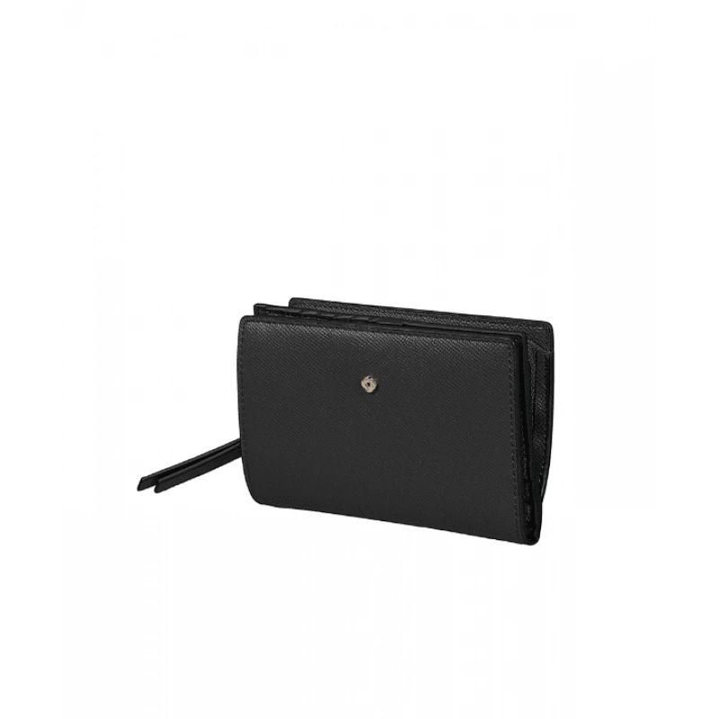 Breloc pentru cheii Samsonite RIGHTUP-PORTMONEU PENTRU DAME  SLG-340-W12CC+ZIP EXP NEGRU