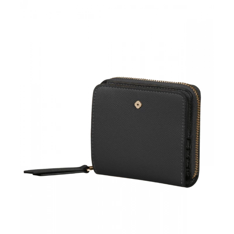 Breloc pentru cheii Samsonite RIGHTUP-PORTMONEU PENTRU DAME CU FERMUAR SLG-340-W12CC+ZIP EXT NEGRU