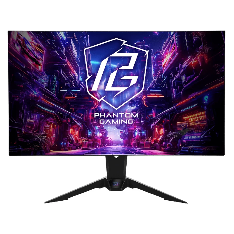 Игровой монитор ASROCK 31.5"  WOLED UHD PGO32UFS GAMING MONITOR BLACK (0.03MS (GTG), 1.5M TO 1, 275CD, 3840X2160, 178°/178°, UHD 240HZ/FHD 480HZ, 2X HDMI2.1, 3X DISPLAYPORT1.4, 1 X HEADPHONE OUT, , AMD FREESYNC™ PREMIUM PRO,  LOW BLUE LIGHT, INTEGRATED WI-FI AN