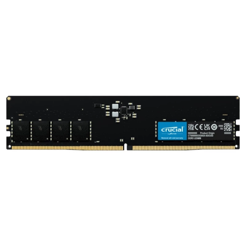 RAM Crucial 8GB DDR5  CT8G56C46U5 PC5-44800 5600MHZ CL46, RETAIL (MEMORIE/ПАМЯТЬ)
